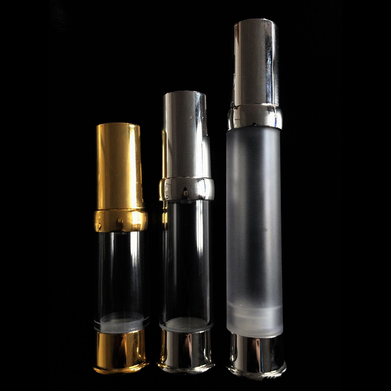 Botella con boquilla para crema hidratante, subbotella cosmética portátil, botella de vacío de 15, 20 y 30ml, botella de loción