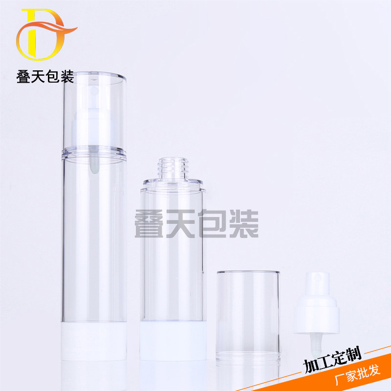 Todo tipo de botella de cosméticos botella de loción botella de perfume botella de spray 80 botella de vacío transparente de 100ml