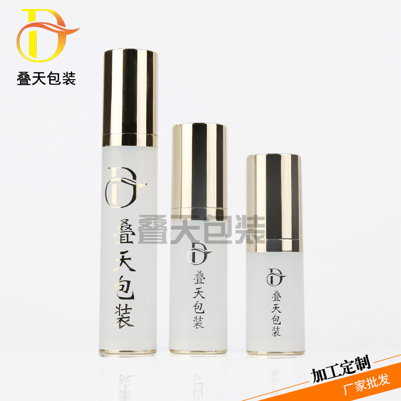 Botella secundaria de cosméticos, tipo portátil, botella de vacío, 15, 30, 50ml